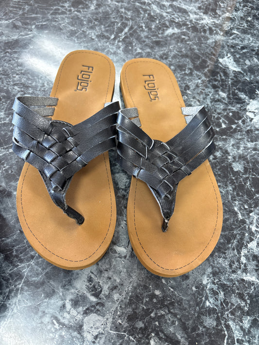 Womens 7 Flojos Braided Sandal