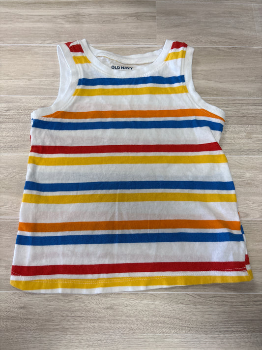 3T Multi Striped Tank Top