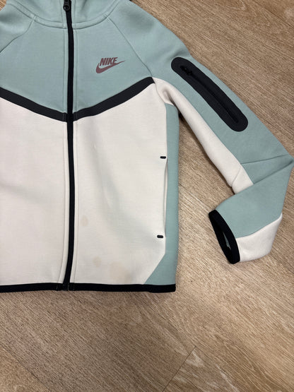 8/10 Mint/White Nike Zip Up Jacket - Blemish