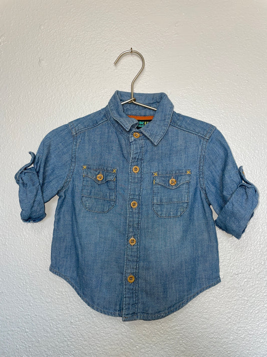 12m Denim Shacket