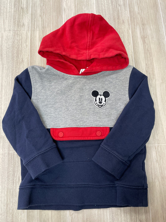 2T Janie And Jack x Disney Navy/Red/Grey Hoodie