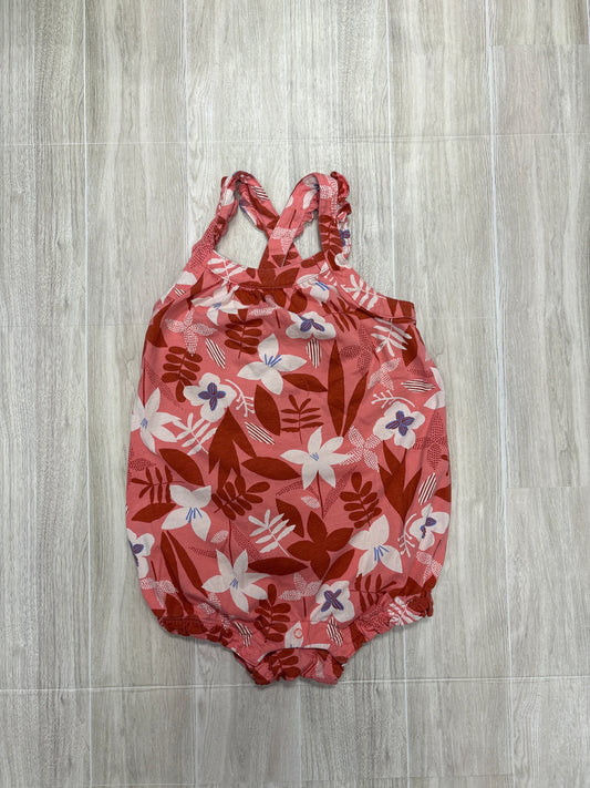 18-24m Tea Pink Floral Romper