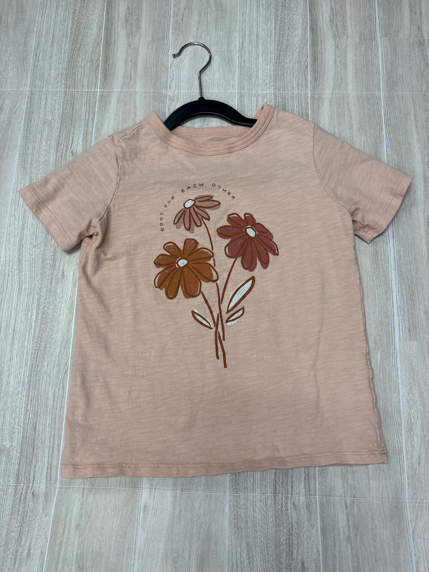 6 Little Co Root For Each Other Flower Graphic Shirt