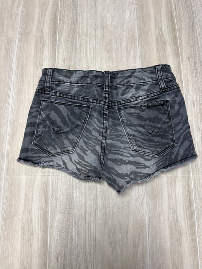 10 Hudson Grey Washed Denim Shorts