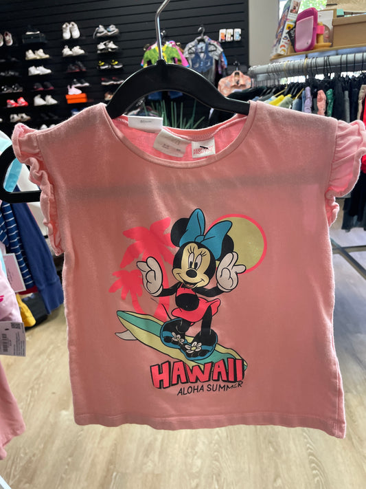 2/3T Zara Minnie Hawaii Shirt