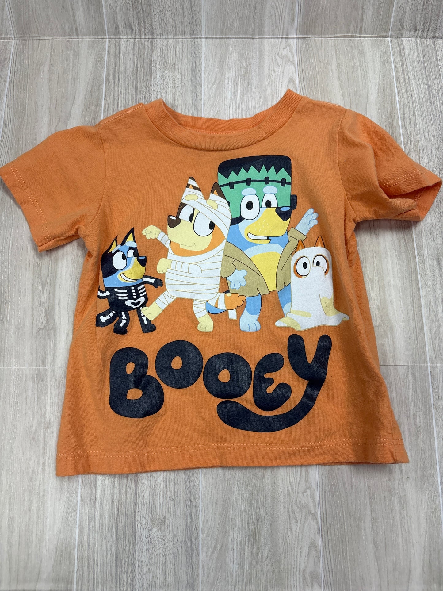 18m Orange Bluey Halloween Graphic Tee