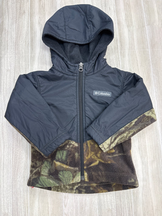 2T Columbia Black/Camo Jacket