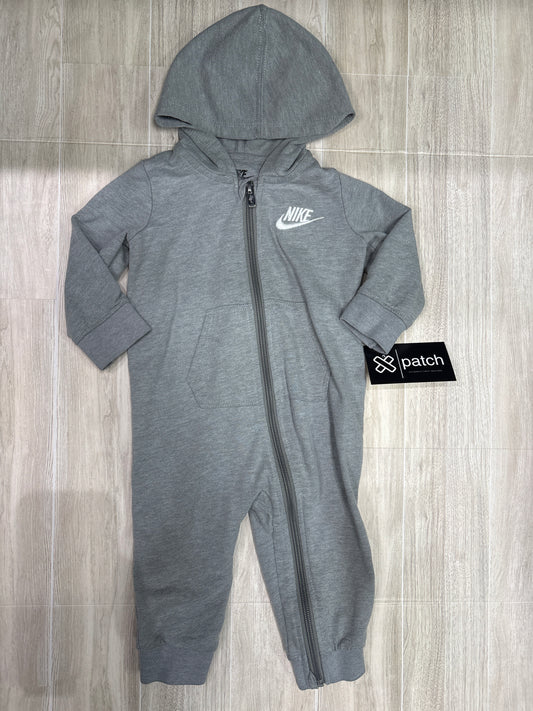 12m Grey Hooded Nike Jumpsuit