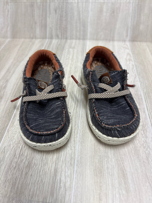 5c Heathered Grey/Rust Hey Dudes