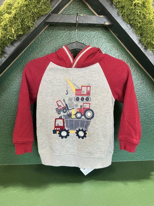 3T Tractor Hoodie