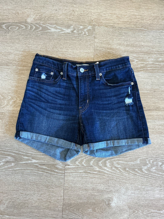 Womens 27 Levis Denim Shorts