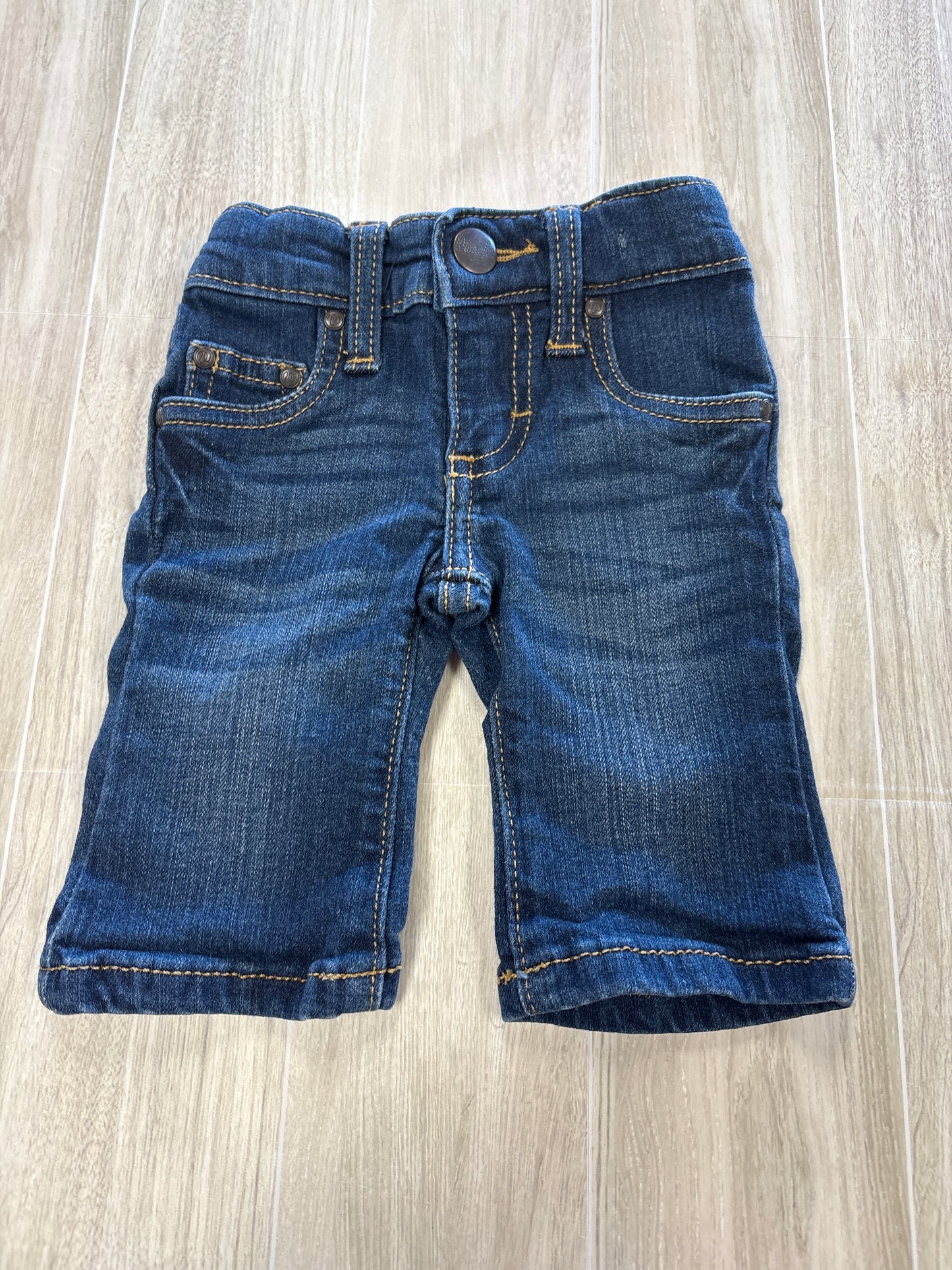 0-3m Wrangler Denim Pants - Dark Wash