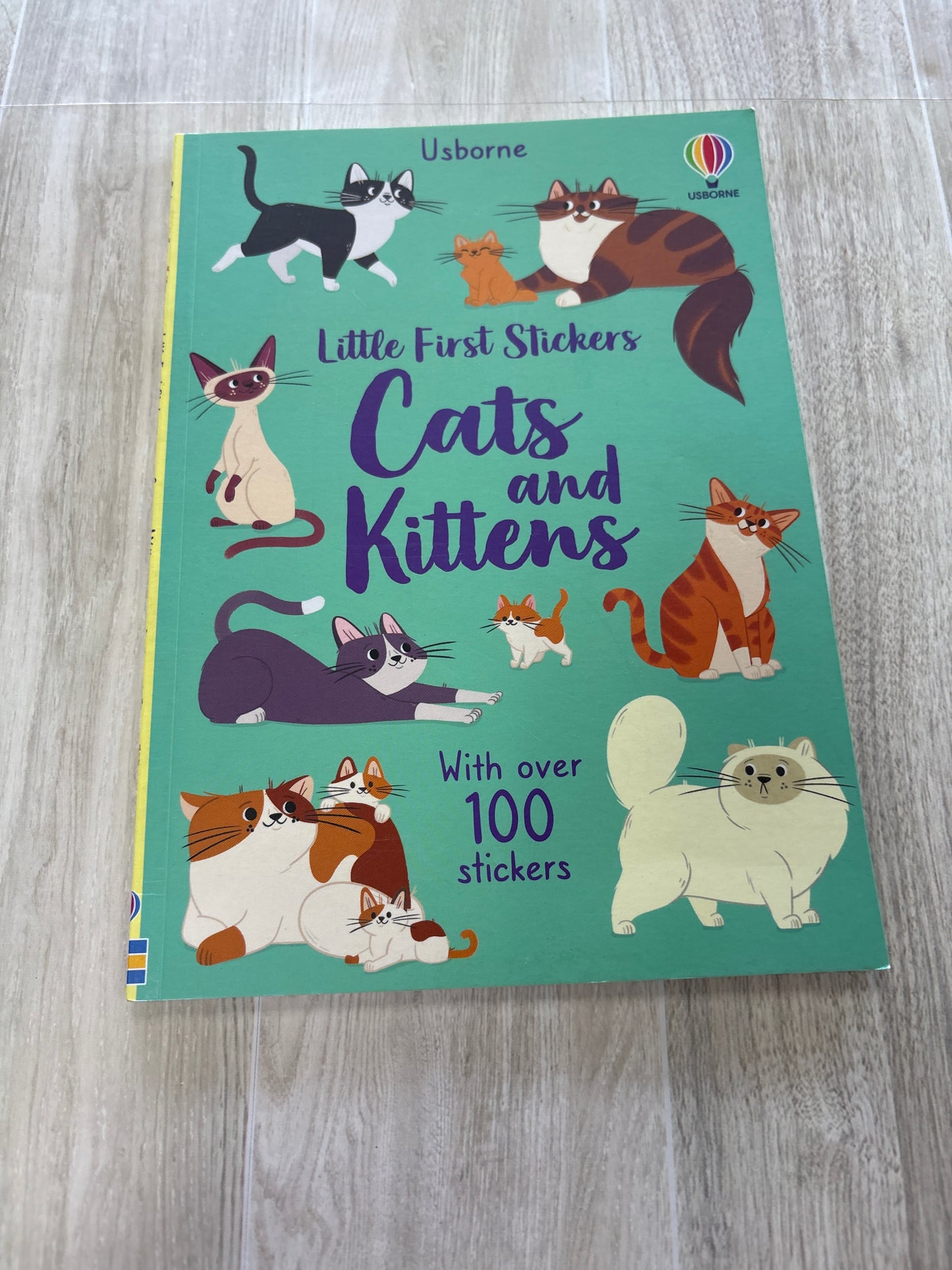 Book - Little First Stickers - Cats And Kittens