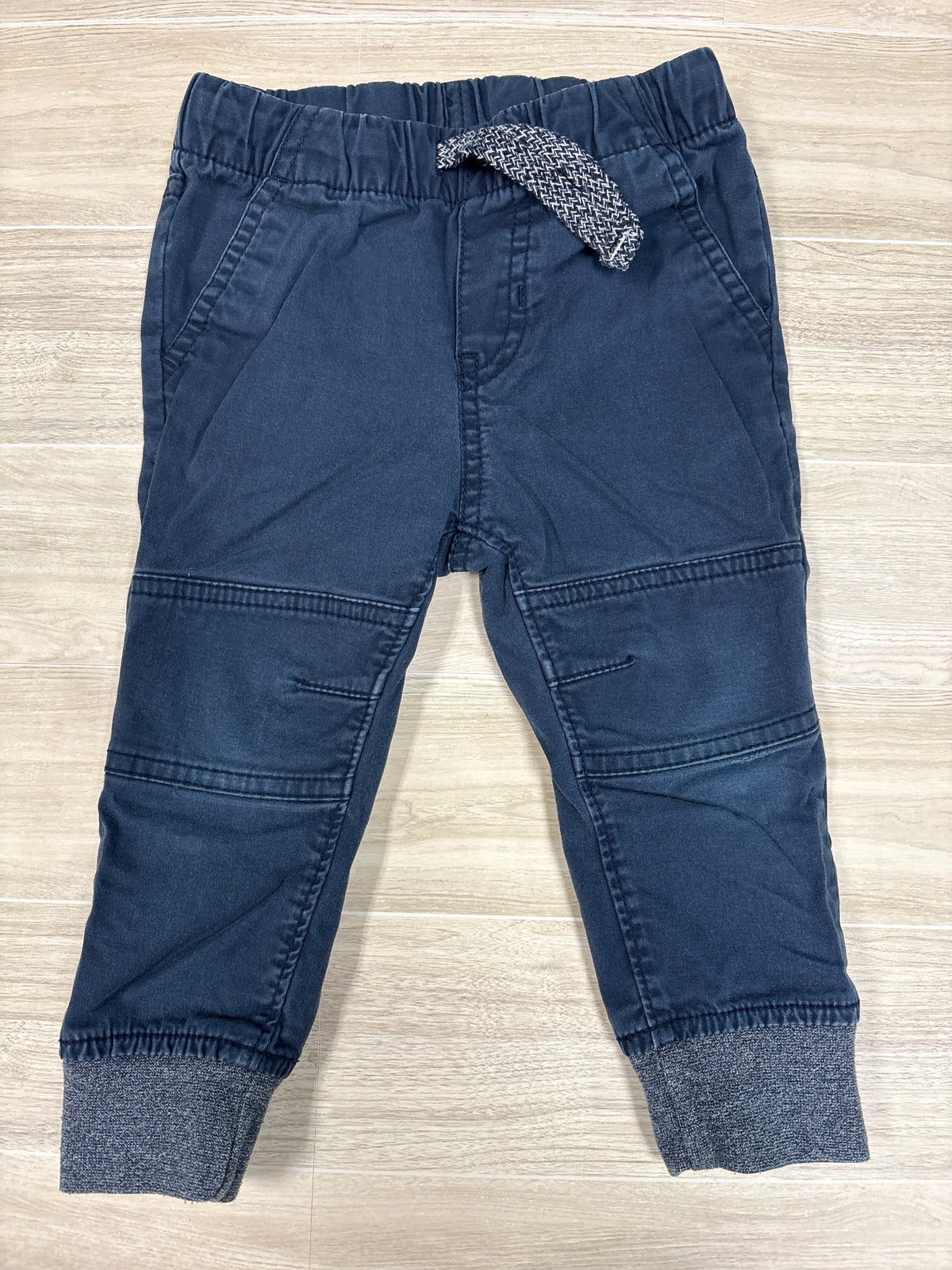 18m Navy Reinforced Knee Jogger Pant