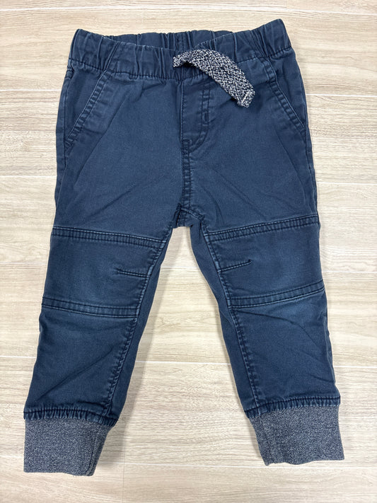 18m Navy Reinforced Knee Jogger Pant