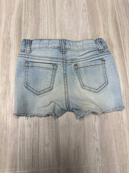 2T Aztec Stitched Denim Short