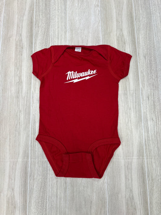 6m Milwaukee Red Onesie