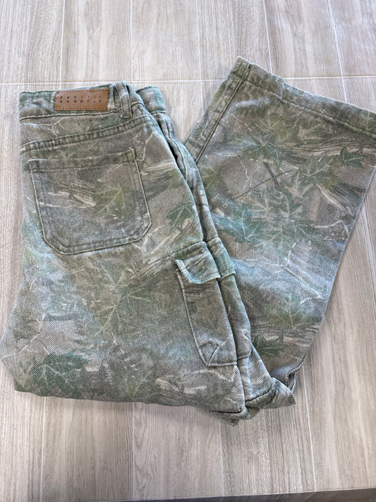 10 Pacsun Baggy Cargo Camo Pants
