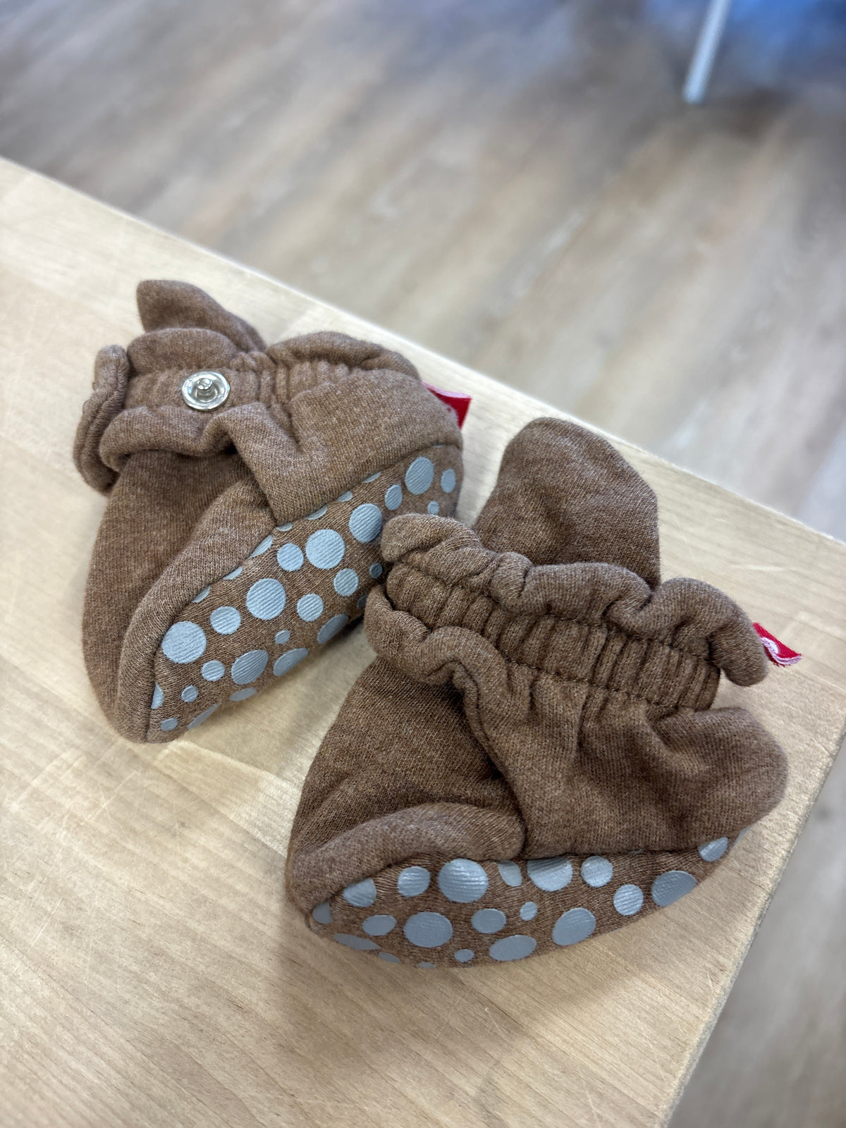 3m Brown Zutano Booties
