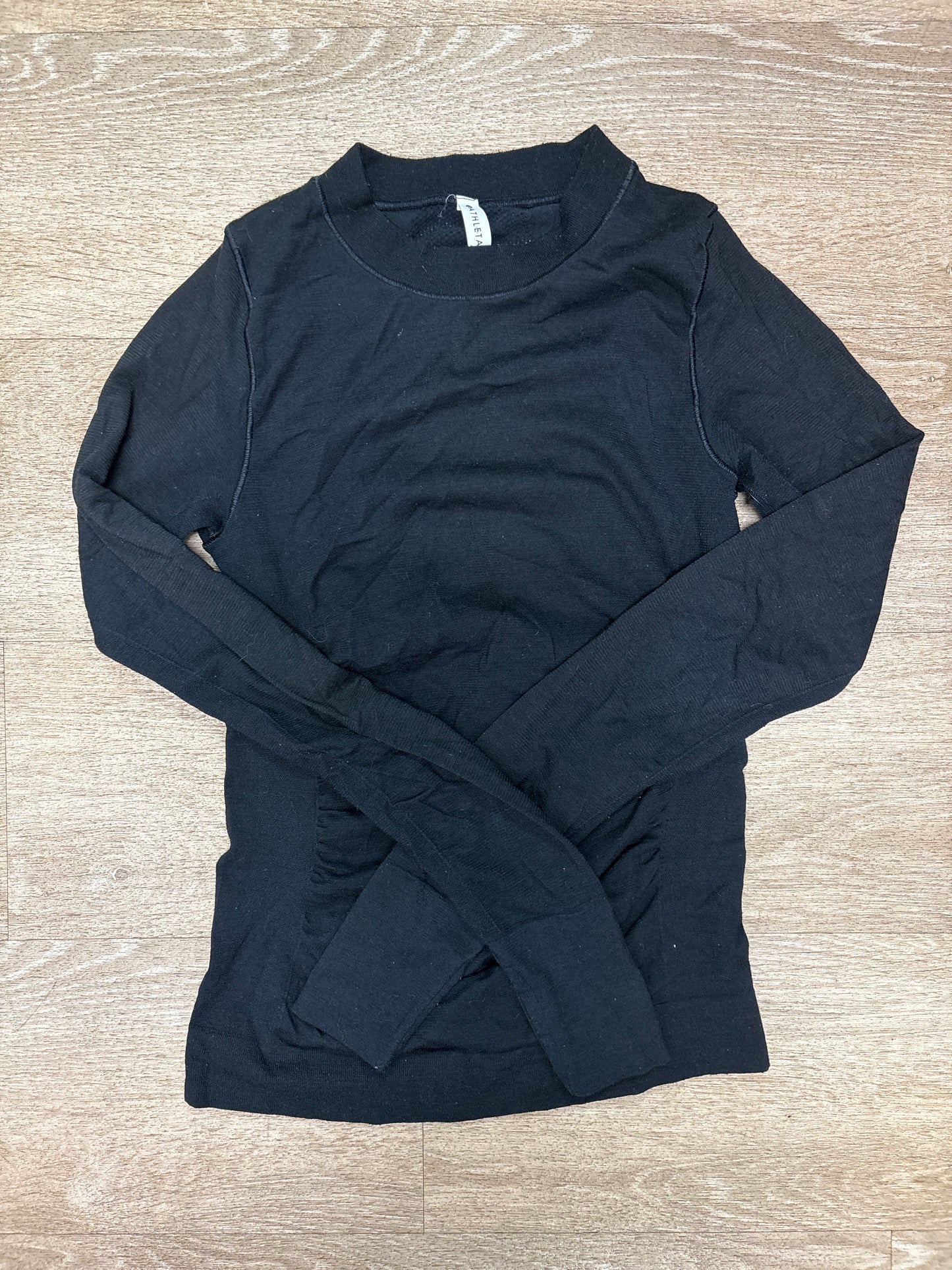 Womens XS Black Breathable Long Sleeve