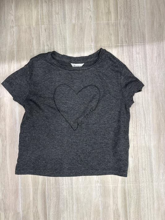 8/10 Charcoal Grey Be True Top
