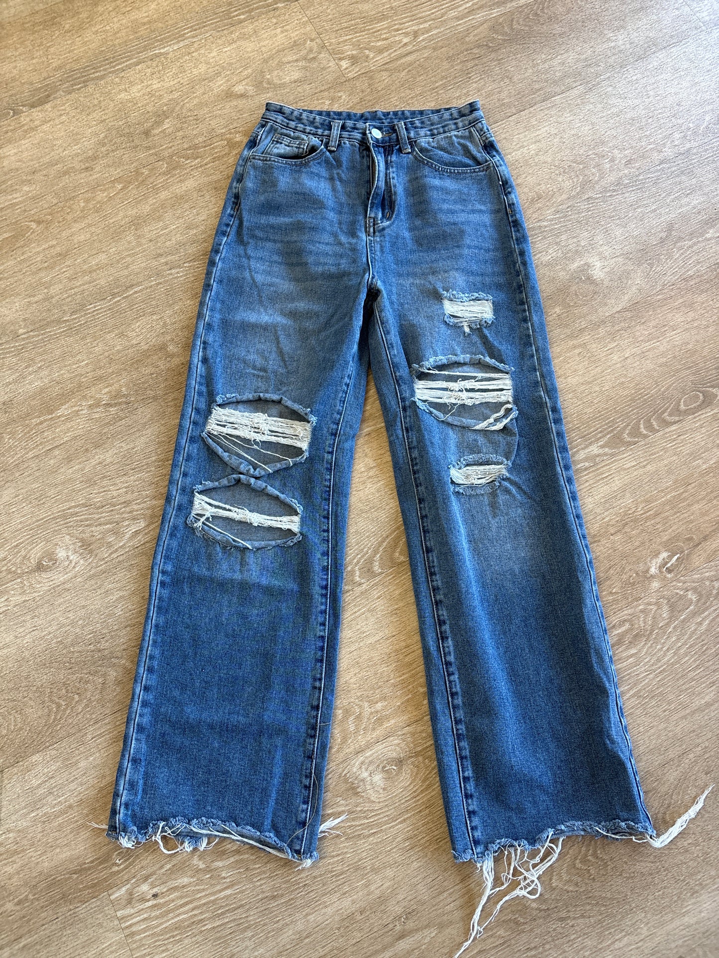 Womens XS Cider Medium Wash Denim
