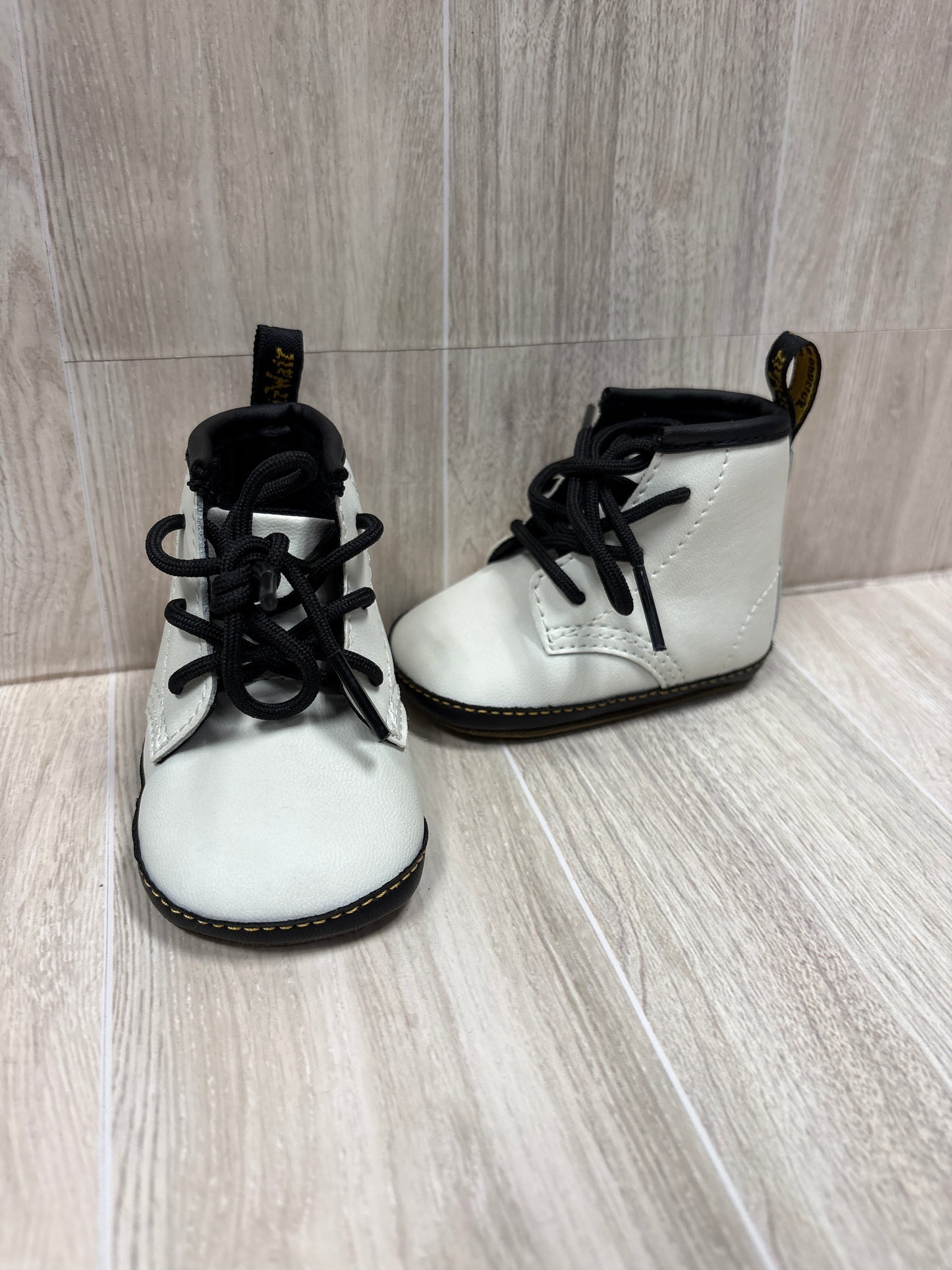 Infant White Dr Marten Boots 1460