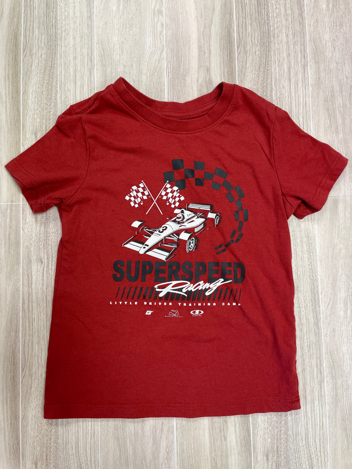 4T Red Super Speed Racing Graphic Tee