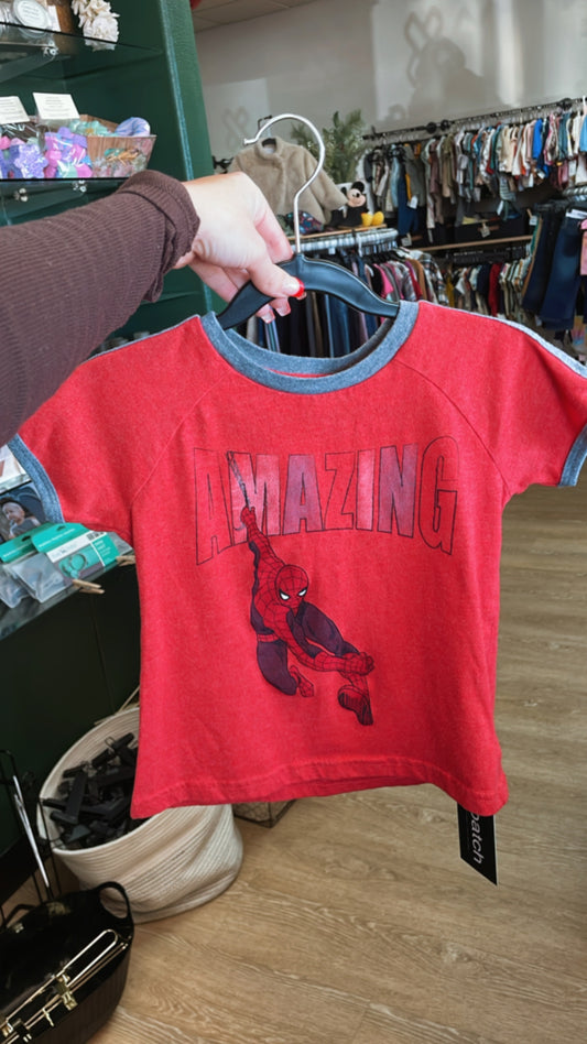 4T Amazing Spiderman Graphic Tee