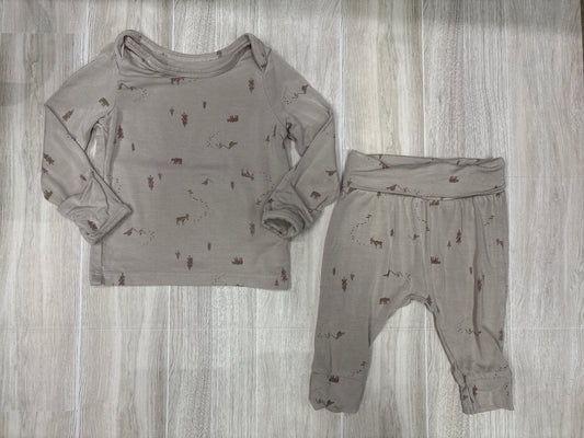 3m Beige Deers 2 Piece Lounge Set