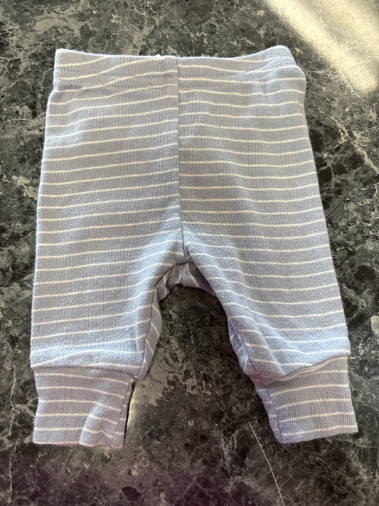 Newborn Blue Striped Pant