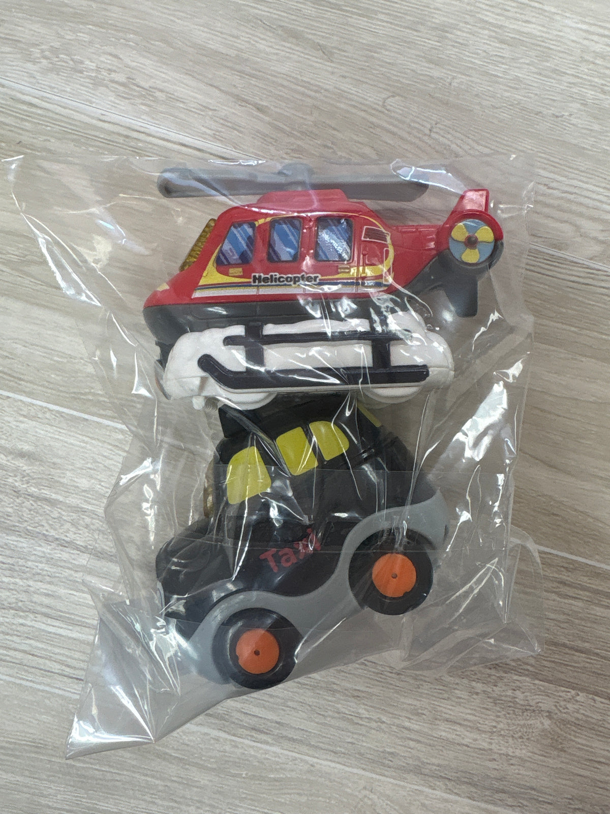 Toy - Toy Car Bundle - Helicopter/Taxi