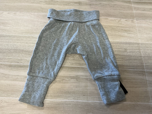 Newborn Heathered Grey Harem Pants