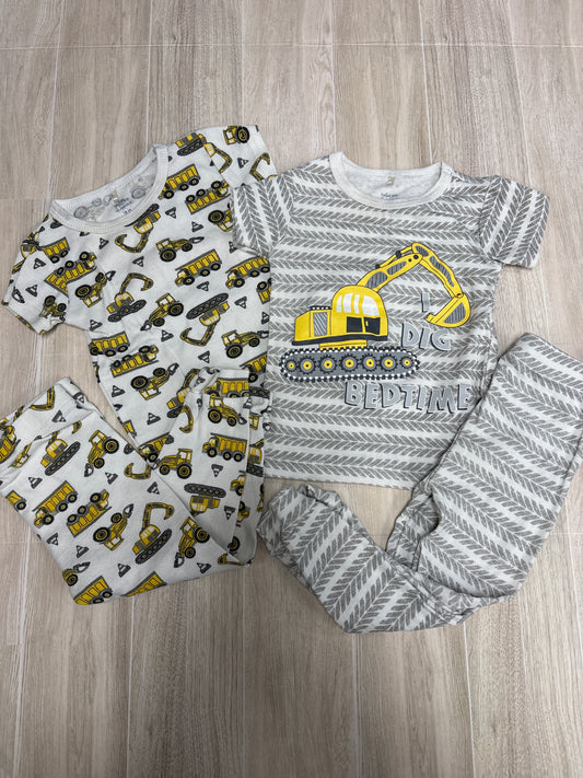 18m Tractor/Tracks Pajama 2 Pack