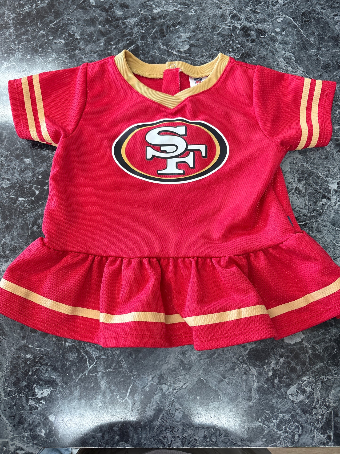 18m SF 49ers Dress