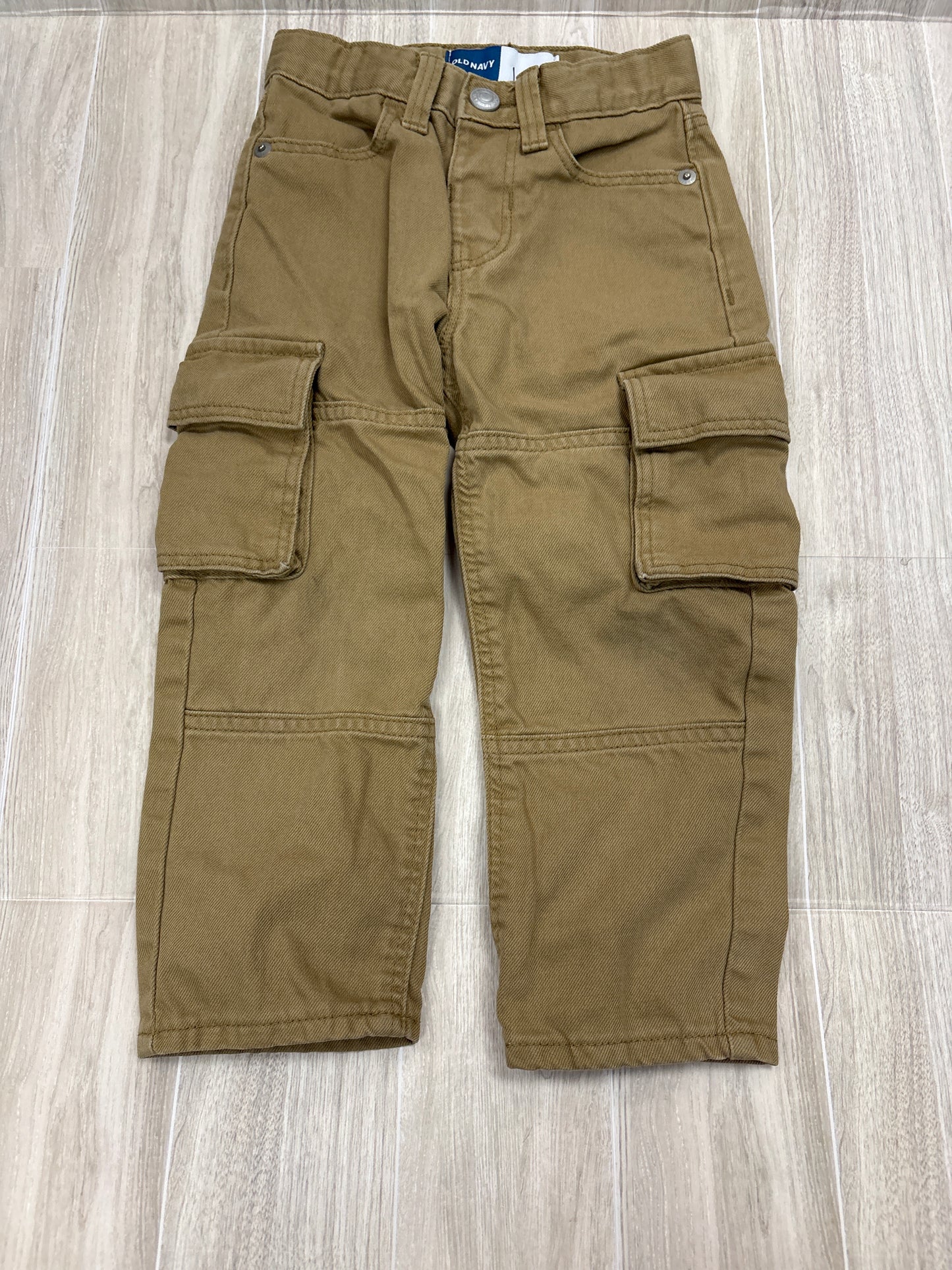 3T Dark Khaki Cargo Denim - Blemish