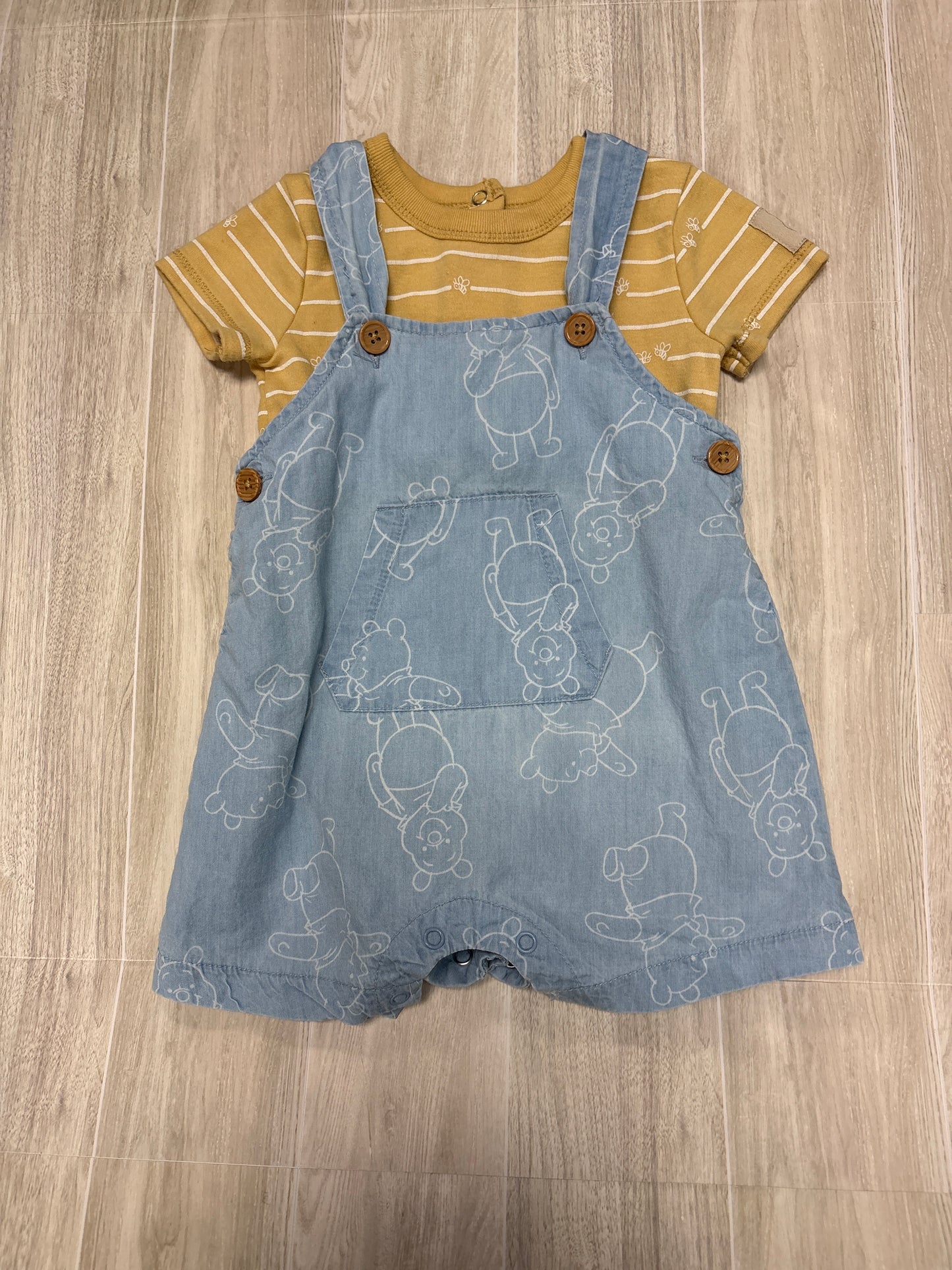 6-9m WTP 2-Piece Overall Set