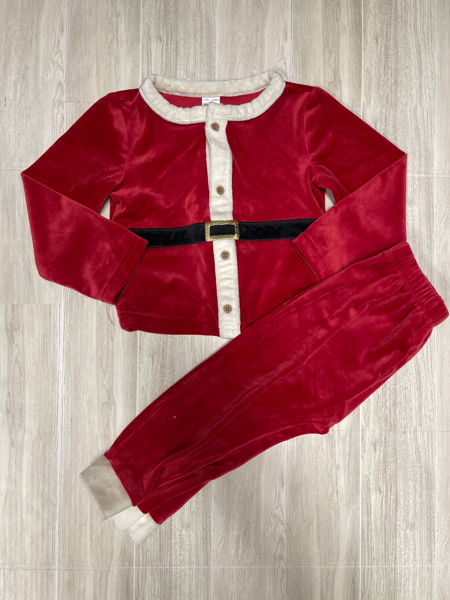 24m Santa Suit Red Outfit