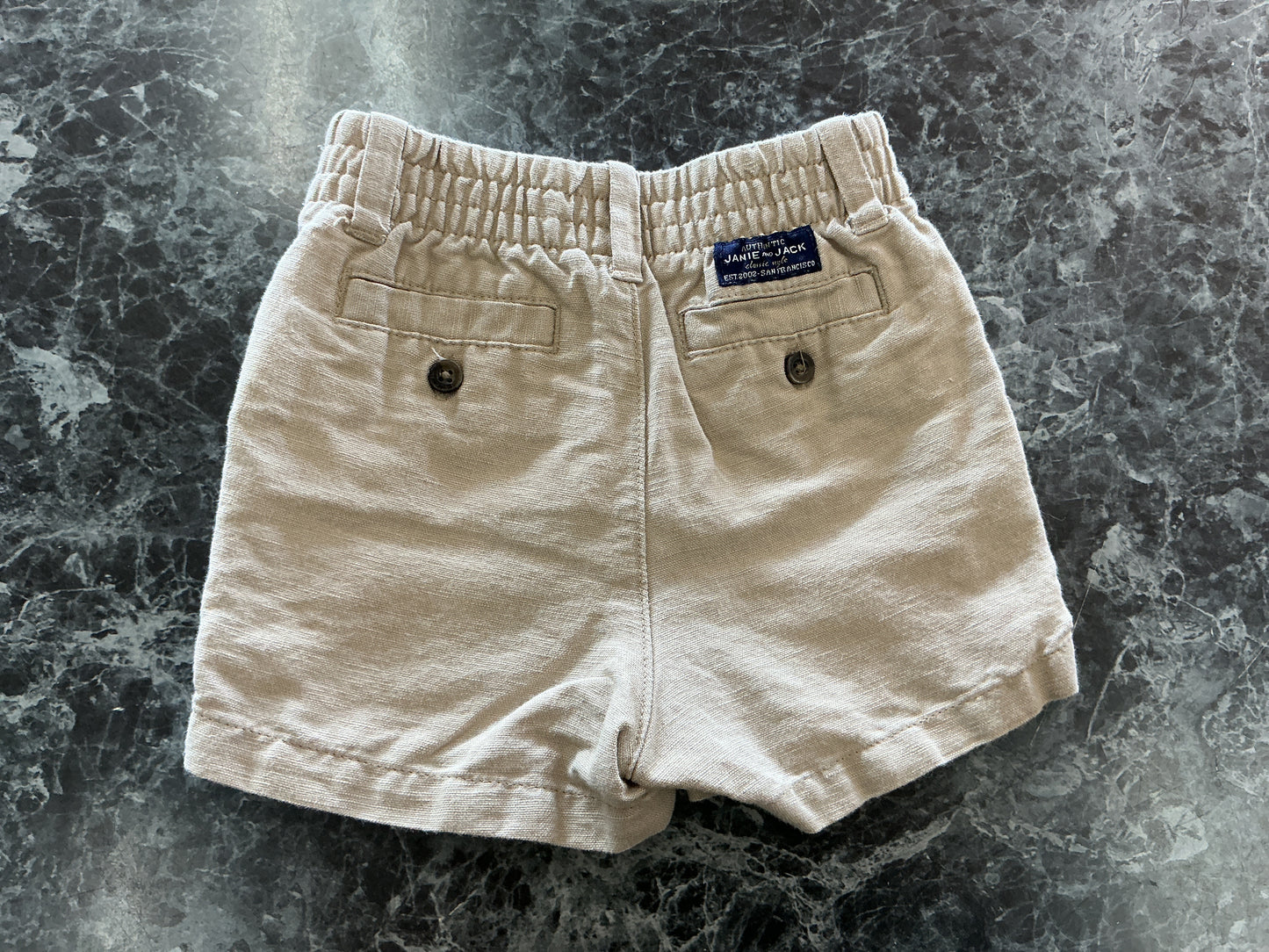 3-6m Janie and Jack Khaki Shorts
