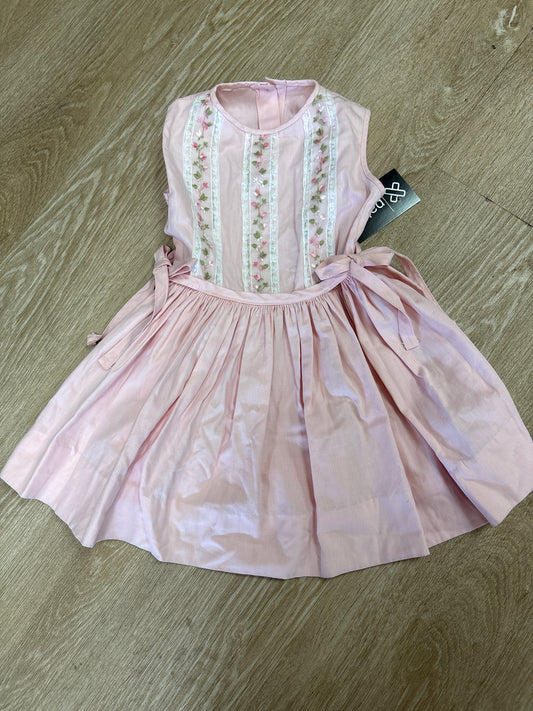 3T Vintage Pink Laced Tank Dress