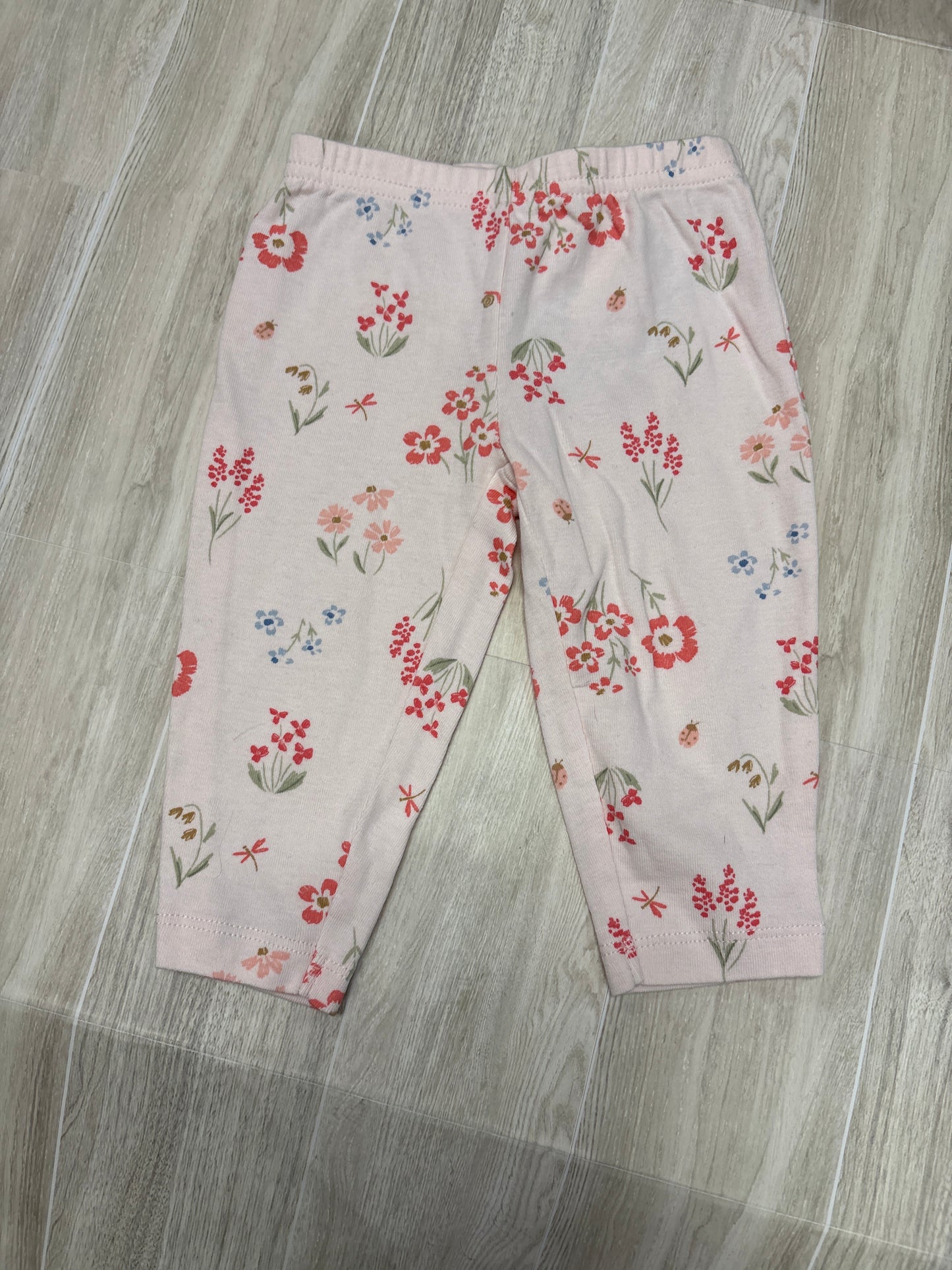 9m Light Pink Floral Legging