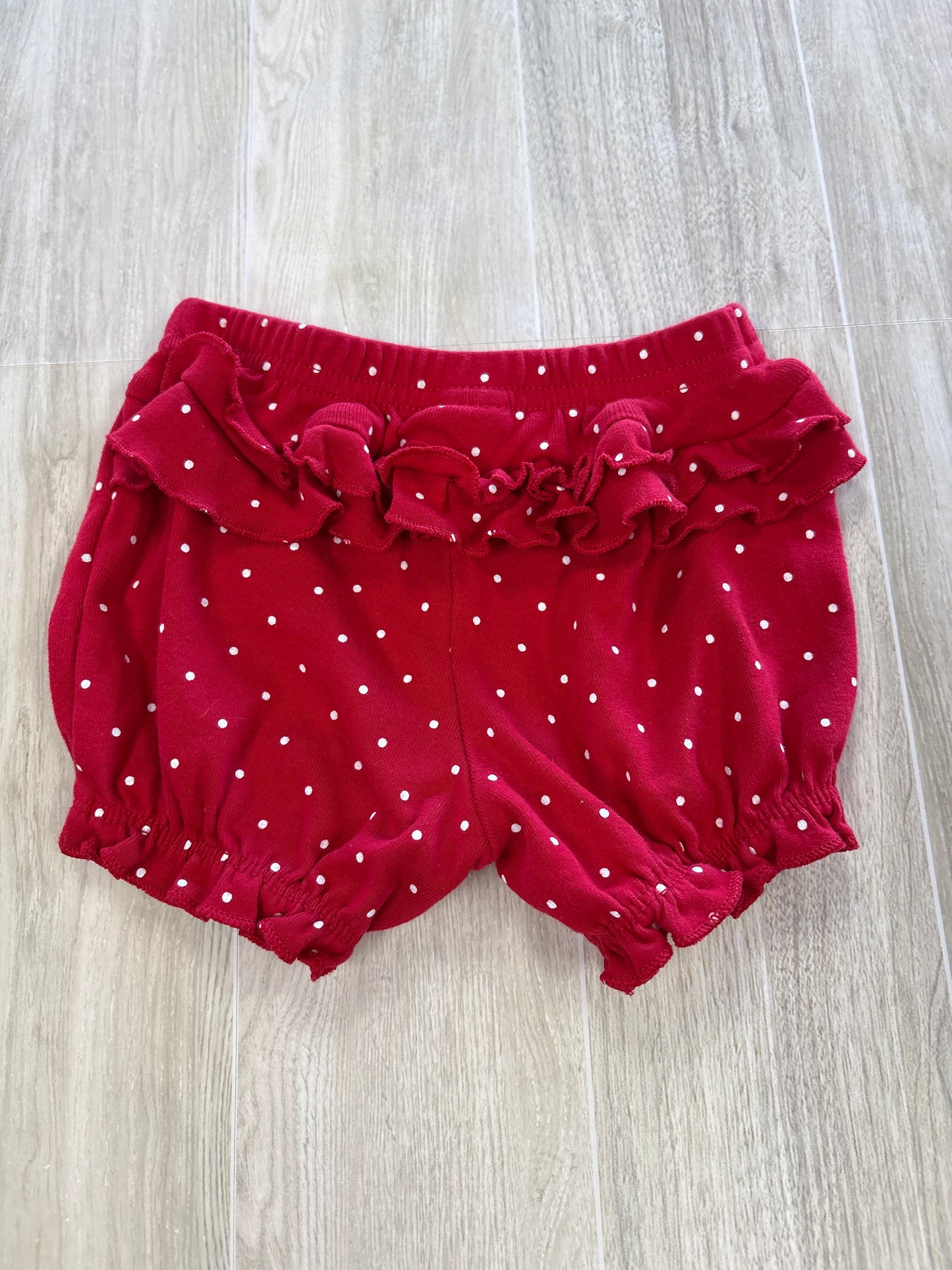 3m Red Polka Dotted Shorts