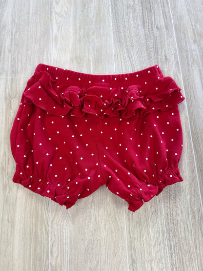 3m Red Polka Dotted Shorts