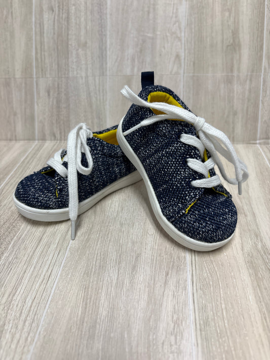 4c Heathered Navy Lace Up Sneakers