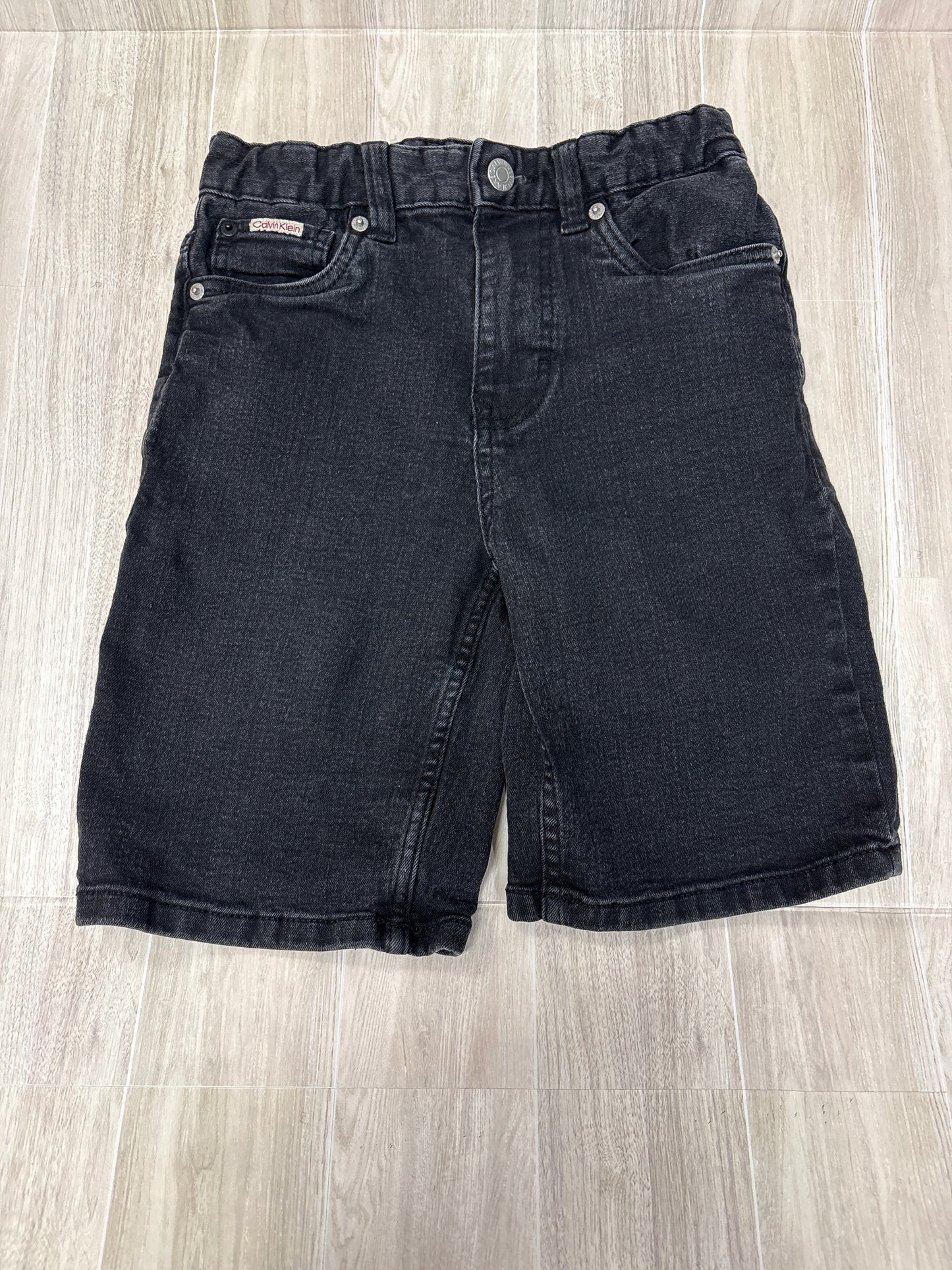 10 Calvin Klein Black Relaxed Fit Denim Short