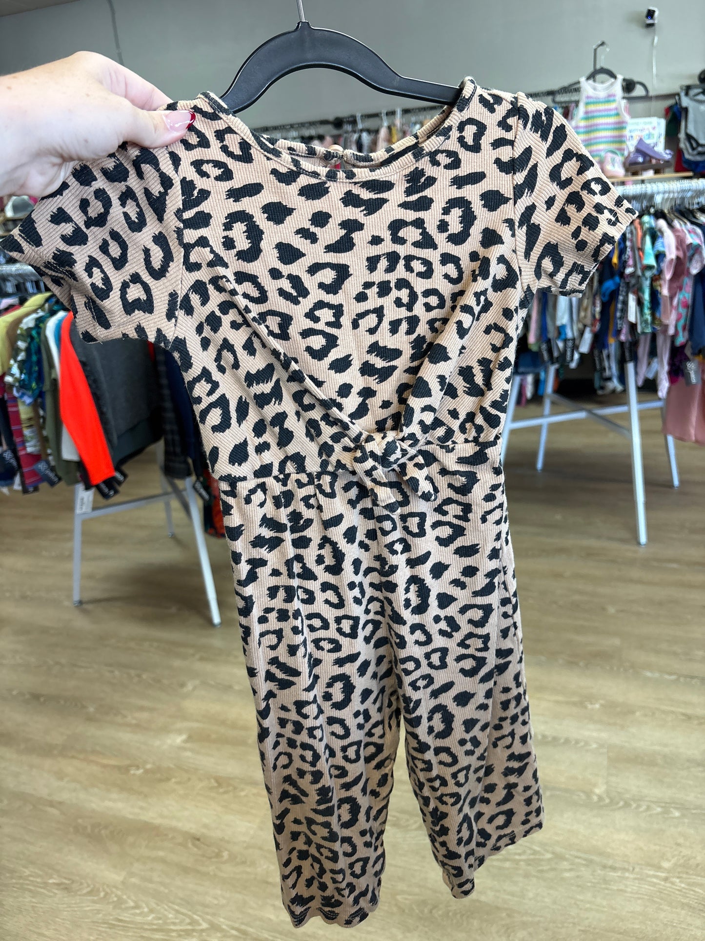 2T Cheetah Ribbed Jumper