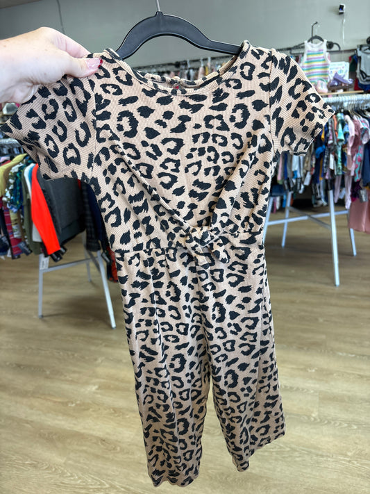 2T Cheetah Ribbed Jumper