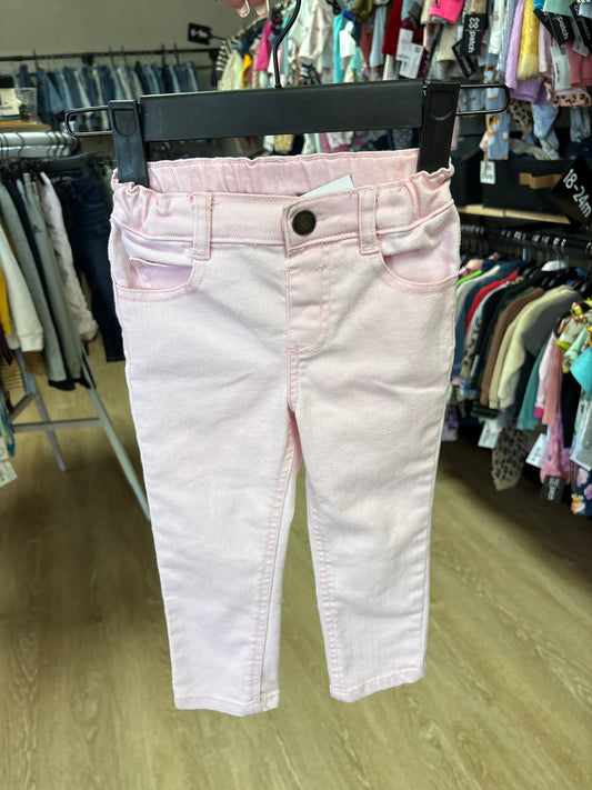 2T Pink Denim Pants