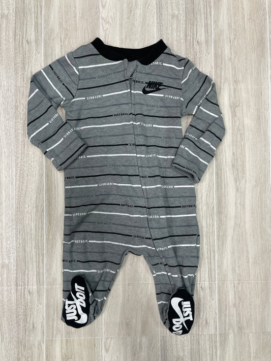 3m Nike Grey Striped Pajama
