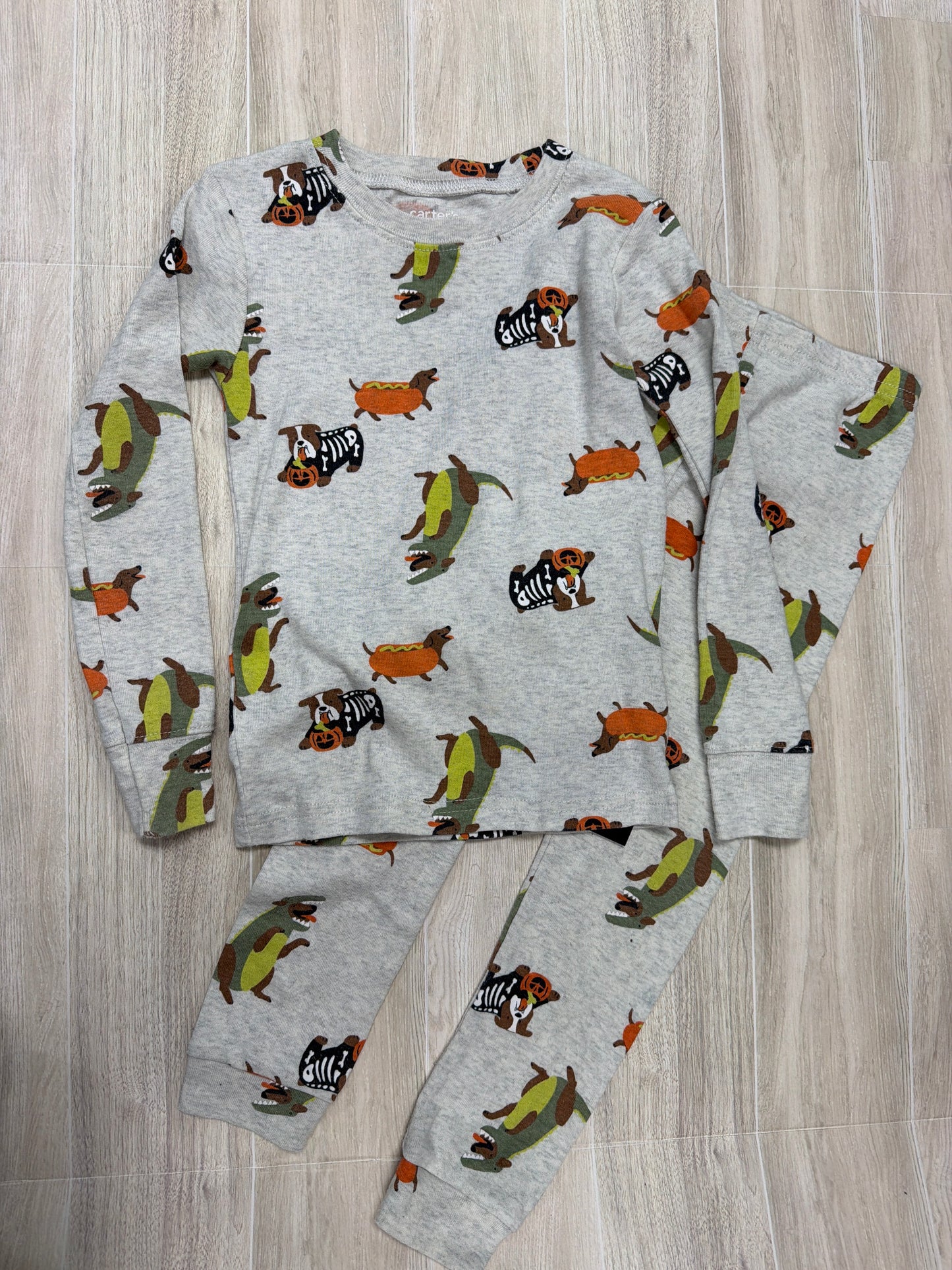4T Dog Halloween Costumes Pajama Set